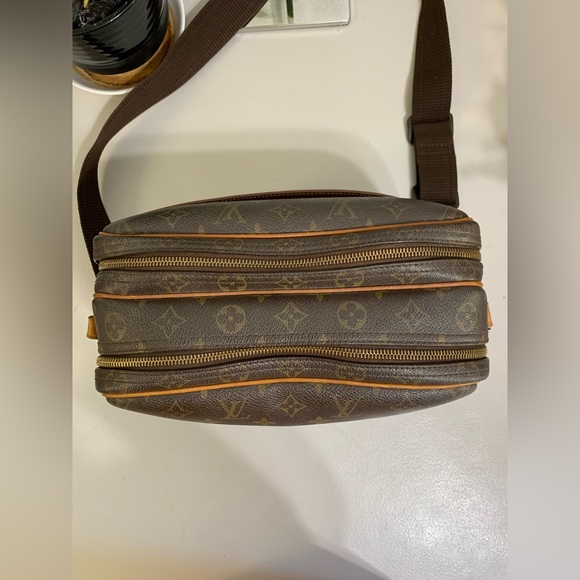 💕👜LOUIS VUITTON Reporter PM Crossbody Shoulder Bag Monogram Leather - Picture 8 of 16